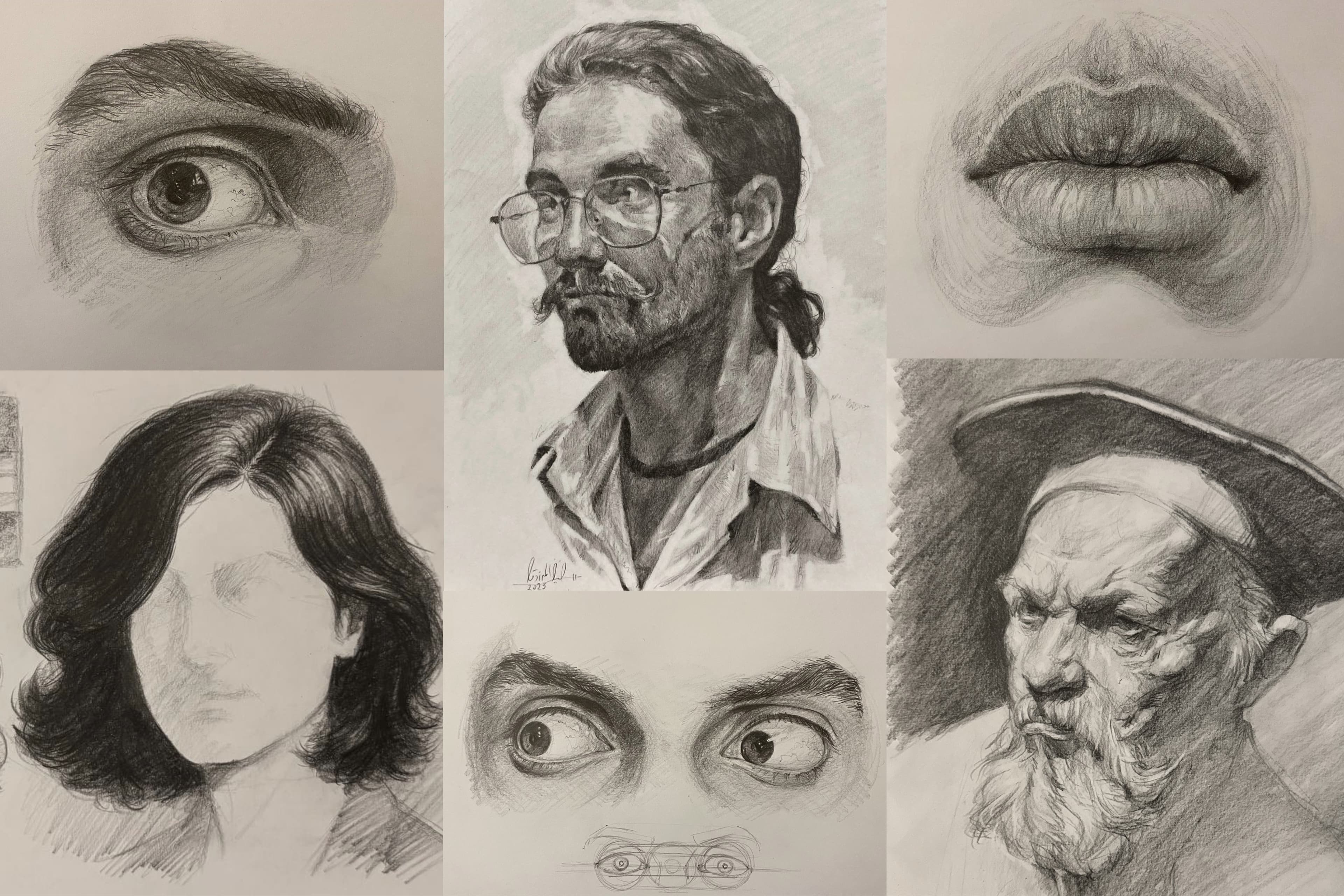 Portrait Course - كورس رسم الوجوه