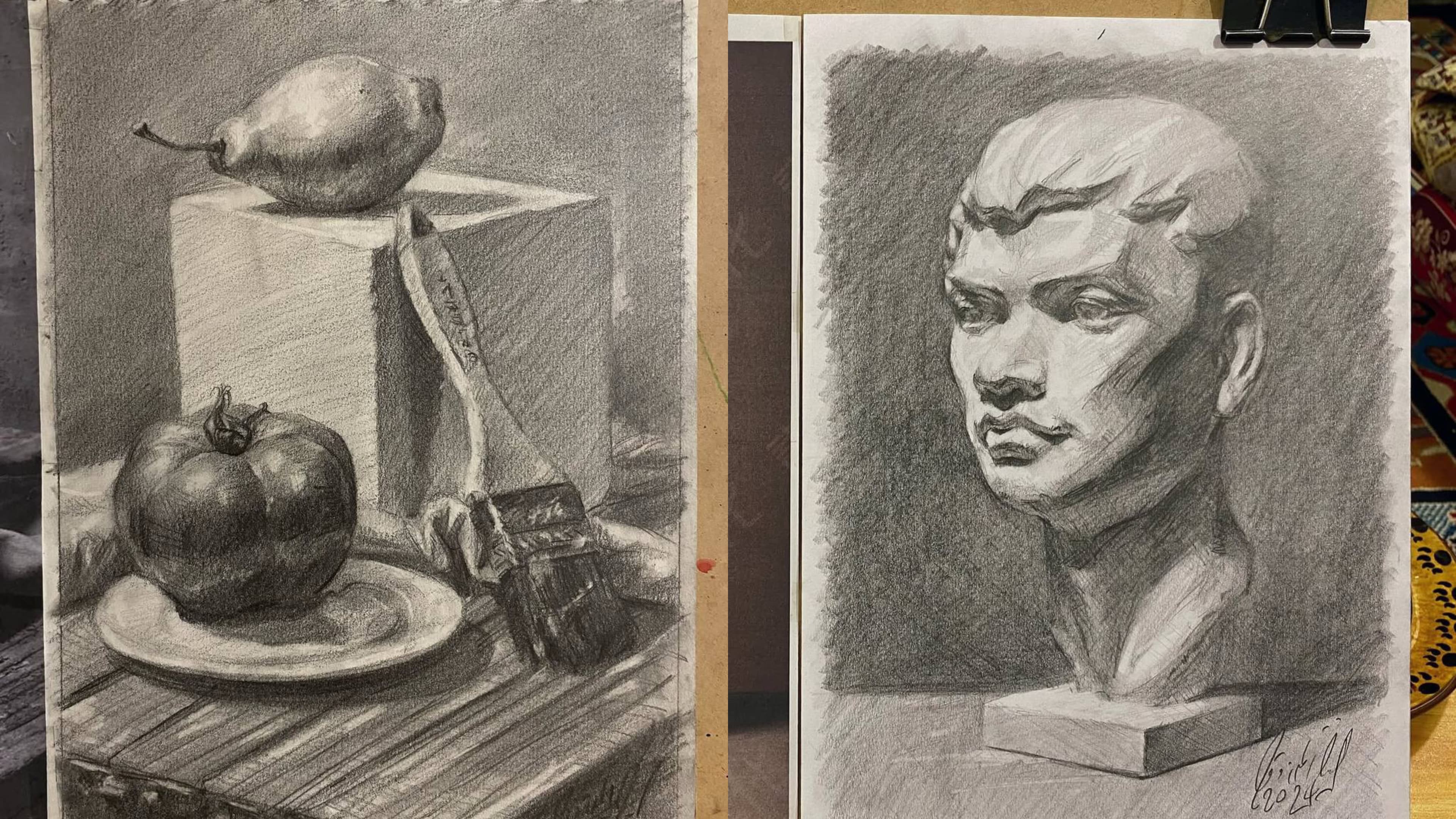 Drawing basics-كورس أساسيات الرسم  